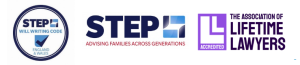 STEP Will Writing Code, STEP and Association of Lifetime Lawyers accreditation logos